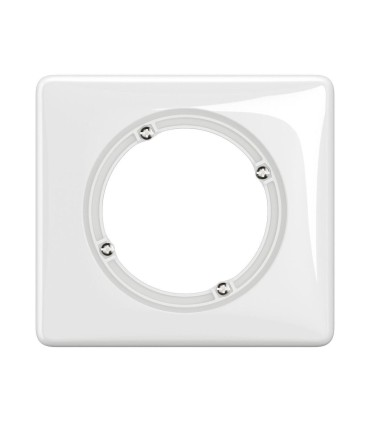 Céliane Plaque de finition 1 poste - Blanc IP44