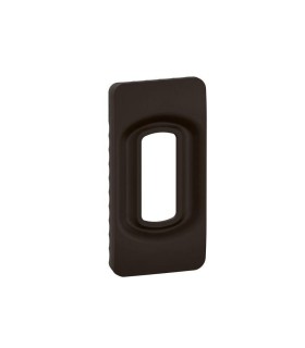Céliane Plaque de finition 1 module - Noir Mat