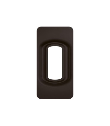 Céliane Plaque de finition 1 module - Noir Mat