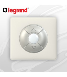 Interrupteur Volet-Rolant complet Legrand Céliane Craie Poudré