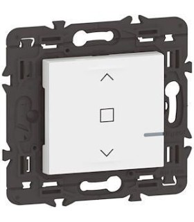 Mosaic Interrupteur pour volet roulant connecté with Netatmo blanc