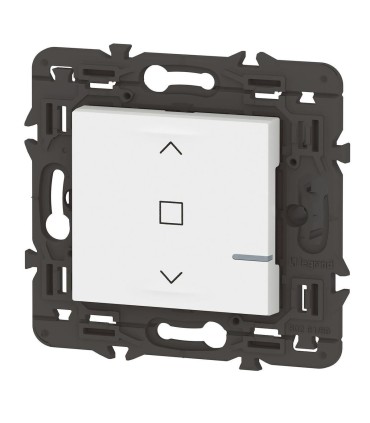 Mosaic Interrupteur pour volet roulant connecté with Netatmo blanc