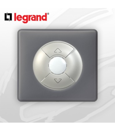 Interrupteur Volet-Rolant complet Legrand Céliane Schiste Poudré