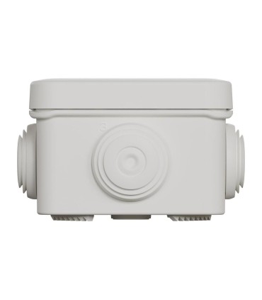 Mureva Box boite de dérivation avec embouts 65x65x45 IP55 blanc polaire