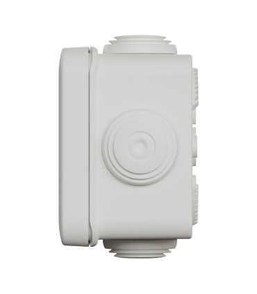 Mureva Box boite de dérivation avec embouts 65x65x45 IP55 blanc polaire