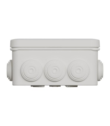 Mureva Box boite de dérivation avec embouts 105x65x55 IP55 blanc polaire