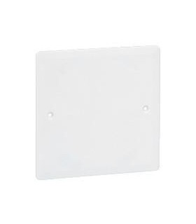 Couvercle universel carré Batibox 80x80mm pour boîte 1 poste