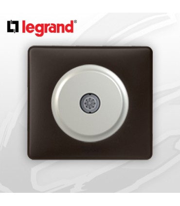 Prise TV simple complète Legrand Céliane Basalte Poudré