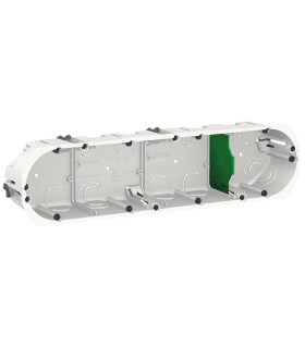 Multifix boîte d'encastrement Ø 67mm prof 50mm 4 postes entraxe 71 mm