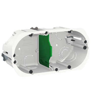Multifix boîte d'encastrement Ø 67mm prof 50mm 2 postes entraxe 71 mm