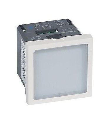 Mosaic Signalétique lumineuse à LEDs bleues 2 modules avec 1 état et puissance 0,2W ou 1W au choix