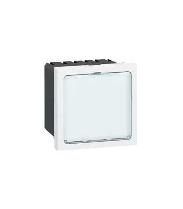 Mosaic Signalétique lumineuse à LEDs blanches 2 modules avec 1 état et puissance 0,2W ou 1W au choix