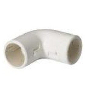 Mureva Tube équerre pour conduit rigide Ø16mm blanc polaire