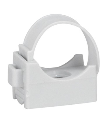 CLIPSOTUBE POUR TUBE IRL Ø16 GRIS RAL 7035