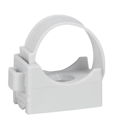 CLIPSOTUBE POUR TUBE IRL Ø20 GRIS RAL 7035