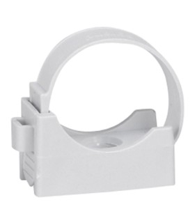 CLIPSOTUBE POUR TUBE IRL Ø25 GRIS RAL 7035