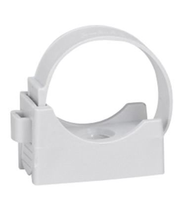 CLIPSOTUBE POUR TUBE IRL Ø25 GRIS RAL 7035