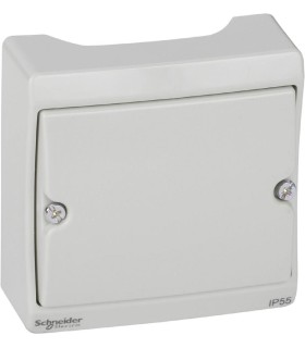 Couvercle sortie cable gris