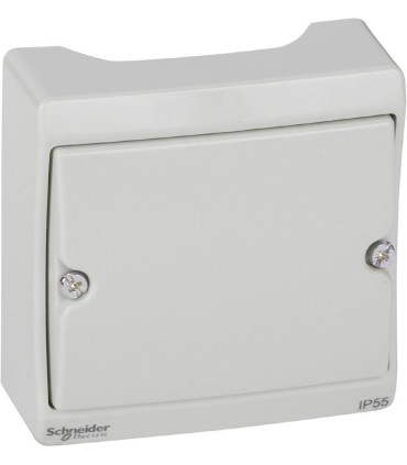 Couvercle sortie cable gris