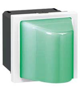 Hublot Mosaic 2 modules 230V pour 0,2W ou 1W vert