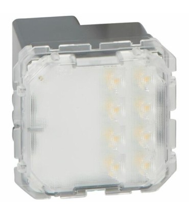 Balise Spot complète Legrand Céliane Craie Poudré