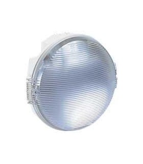 HUBLOT ROND BLANC 100W E27 DIF CLAIR