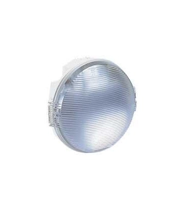 HUBLOT ROND BLANC 100W E27 DIF CLAIR