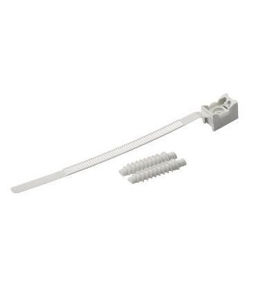 Mureva FIX Instacables pour conduits Ø16-32 mm Gris avec Cheville filetée