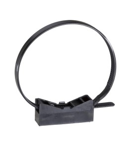 LOT DE 100 Mureva FIX instacables pour conduits Ø40-63 mm noir