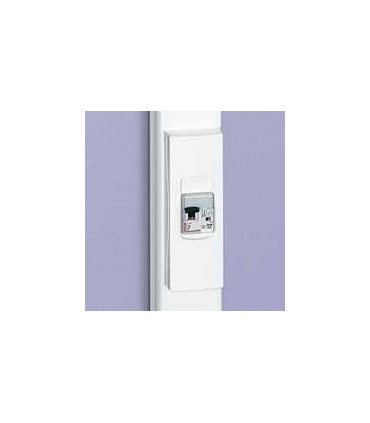 Support 2 modules pour appareil modulaire pour goulotte DLP monobloc avec couvercle 65mm