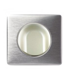 Sortie de Câble complète Legrand Celiane Alu Métal