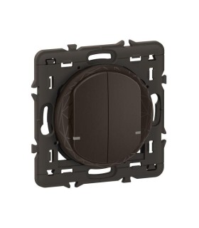 Céliane Commande double sans fils with Netatmo - Noir