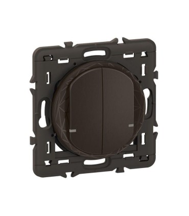 Céliane Commande double sans fils with Netatmo - Noir