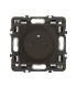 Céliane Prise 2P+T Surface Confort support et enjoliveur Noir