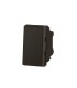 MOSAIC Poussoir 6A 250V 1 module- Noir mat