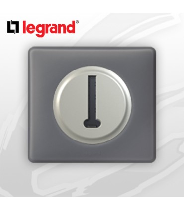 Prise Téléphone complète Legrand Céliane Schiste Poudré (Prise T, 8 contacts)