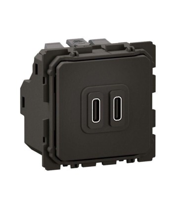 Céliane Prise double USB Type-C 20W Power Delivery - bornes automatiques