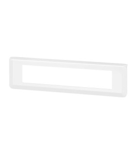 Mosaic Plaque de finition horizontale 10 modules blanc