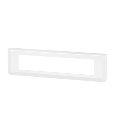 Mosaic Plaque de finition horizontale 10 modules blanc