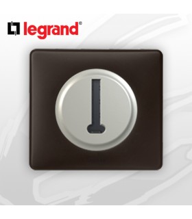 Prise Téléphone complète Legrand Céliane Basalte Poudré (Prise T, 8 contacts)