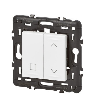 Mosaic Commande sans fil sans pile pour inter volet with Netatmo - blanc