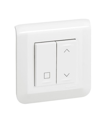 Mosaic Commande sans fil sans pile pour inter volet with Netatmo - blanc