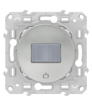 Odace, détecteur de présence et de mouvement Alu, toutes charges, 3 fils