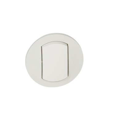 Enjoliveur simple Céliane IP44 pour réfs 067001/067031 Blanc