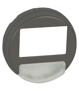 Enjoliveur Céliane pour détecteur de balisage finition Graphite / Noir