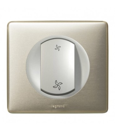 Commande vmc Legrand celiane titane complet avec support