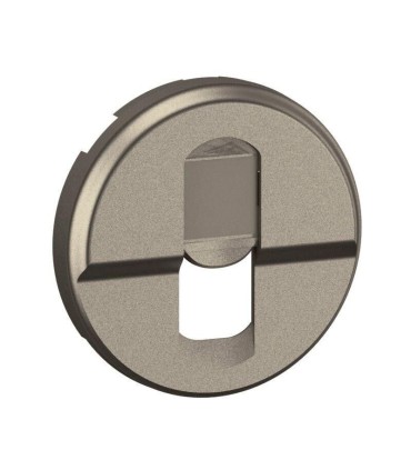 Enjoliveur Céliane RJ45 prise simple - Titanium