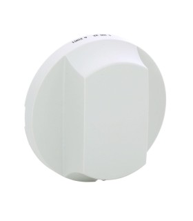 Enjoliveur Céliane pour interrupteur ou va-et-vient à tirage blanc