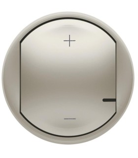 Enjoliveur Céliane pour variateur 2 fils - Titane