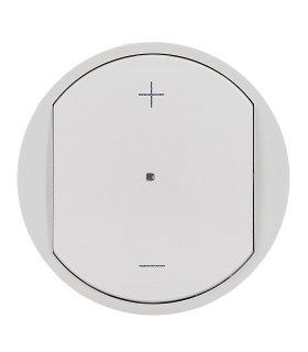 Enjoliveur Céliane pour variateur 3 fils blanc